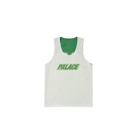 Palace MESH REVERSO BORDER VEST GREEN - Colorway