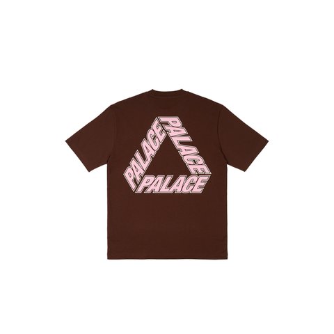 P-3 OUTLINE T-SHIRT NICE BROWN