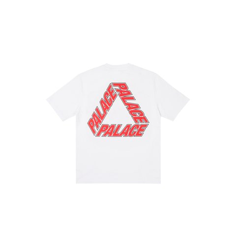 Palace P-3 OUTLINE T-SHIRT WHITE - Colorway