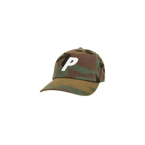 P 6-PANEL WASHED CAMO