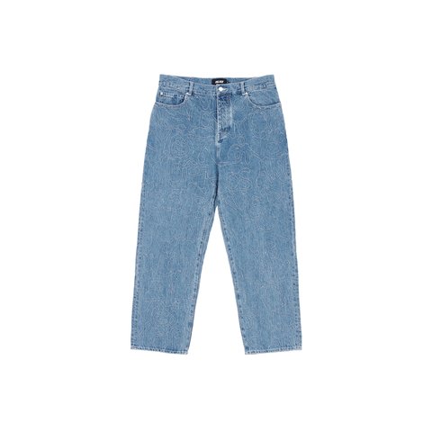 Palace P45 SPLAT JEAN STONE WASH - Colorway