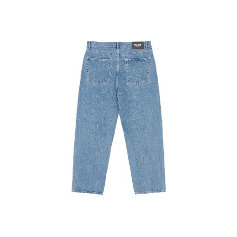 Palace P45 SPLAT JEAN STONE WASH - Colorway