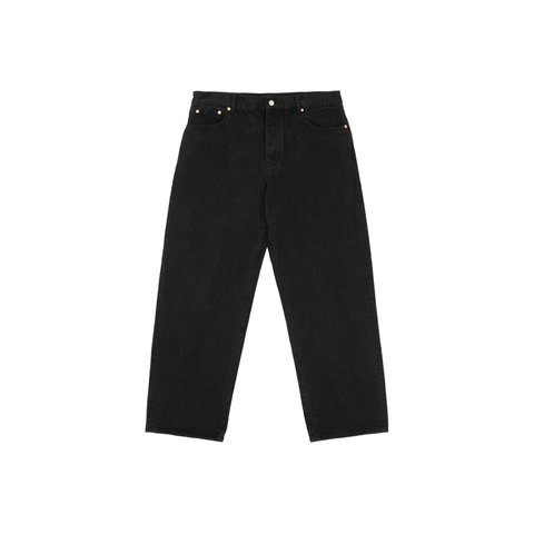 P90 BAGGY JEAN BLACK STONE WASH