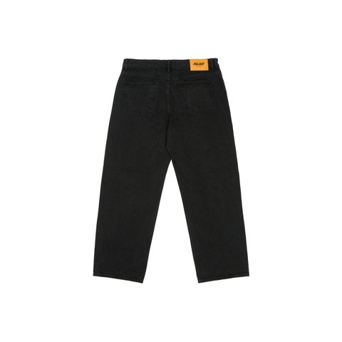 P90 BAGGY JEAN BLACK STONE WASH