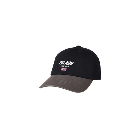 Palace PALACE LONDON 6-PANEL BLACK / GREY - Colorway