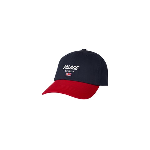 Palace PALACE LONDON 6-PANEL NAVY / RED - Colorway