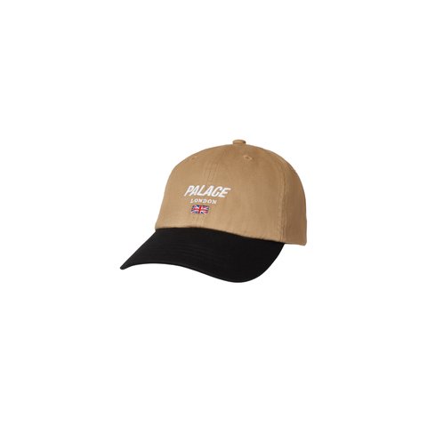 Palace PALACE LONDON 6-PANEL TAN / BLACK - Colorway