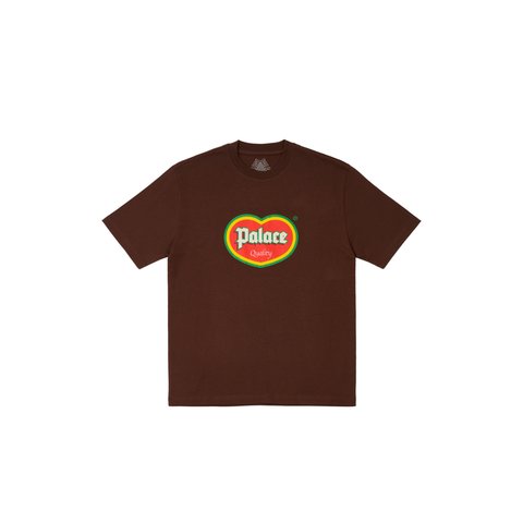 Palace PALACE QUALITY T-SHIRT NICE BROWN - Colorway