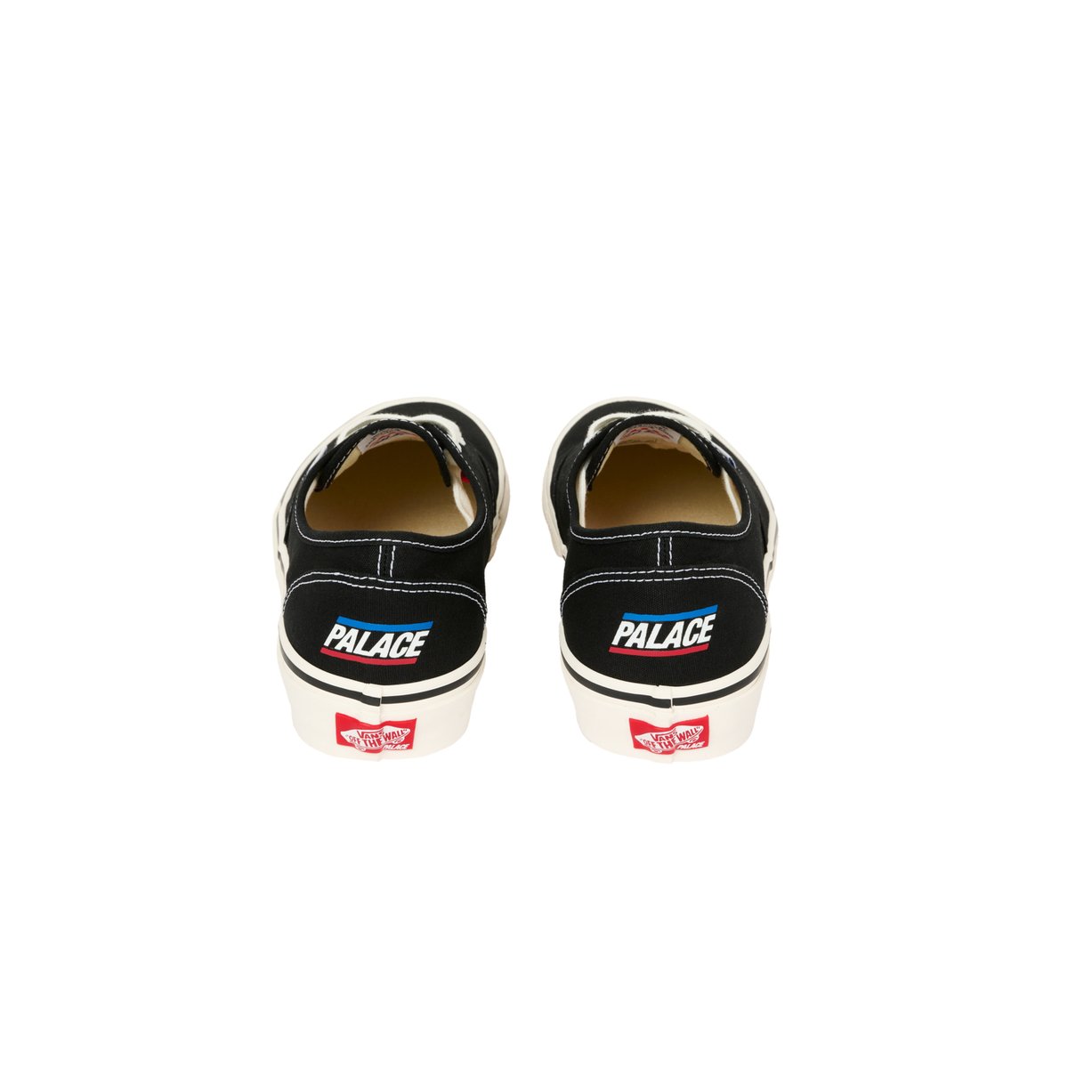 PALACE VANS SKATE AUTHENTIC BLACK / WHITE - Palace