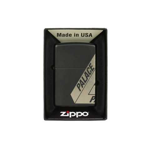 Palace PALACE ZIPPO LIGHTER BLACK / SILVER - Colorway