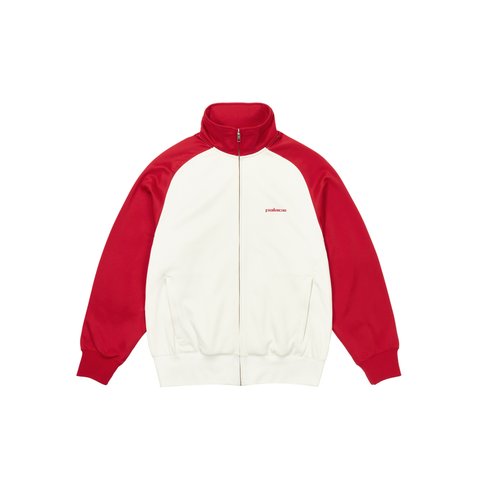 POLYKNIT TRACK JACKET TRUEST RED /  SOFT WHITE