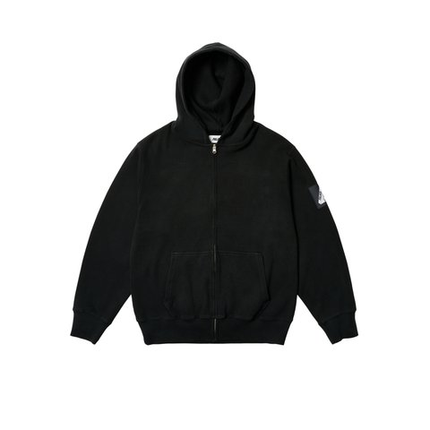 Palace RIB HOOD BLACK - Colorway