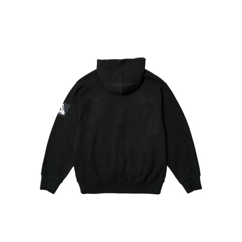 Palace RIB HOOD BLACK - Colorway