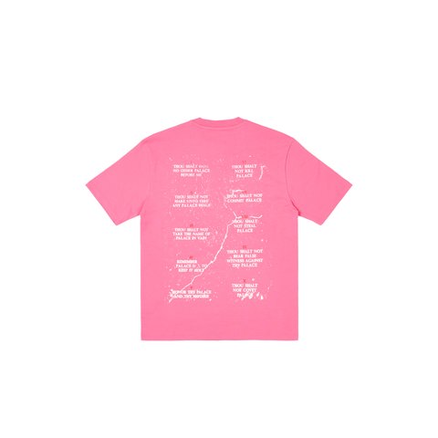 Palace SAVE THYSELF T-SHIRT FRUITY PINK - Colorway