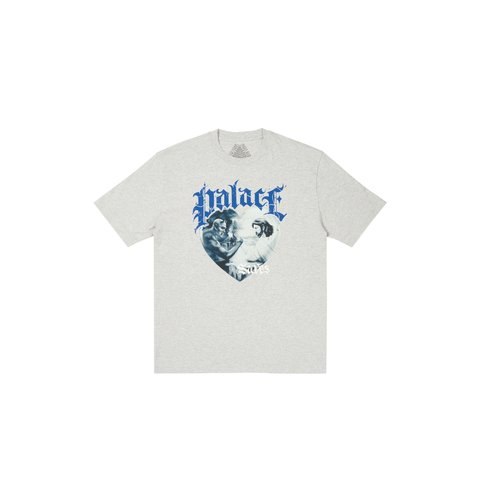 Palace SAVE THYSELF T-SHIRT GREY MARL - Colorway