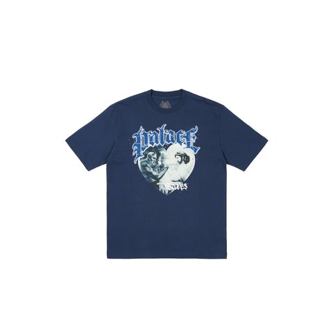 Palace SAVE THYSELF T-SHIRT NAVY - Colorway