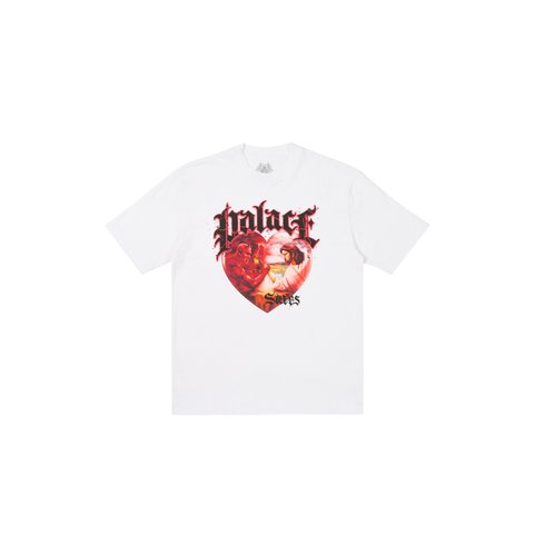 Palace SAVE THYSELF T-SHIRT WHITE - Colorway