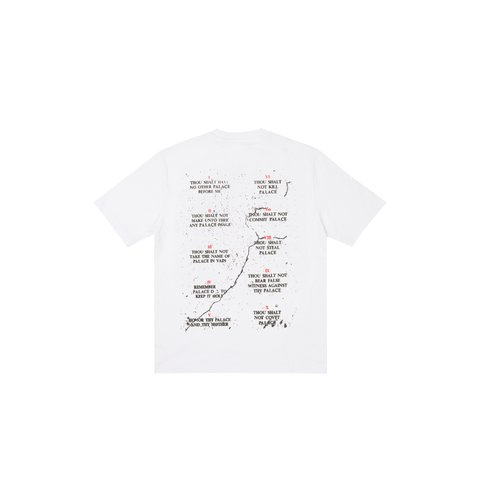 Palace SAVE THYSELF T-SHIRT WHITE - Colorway