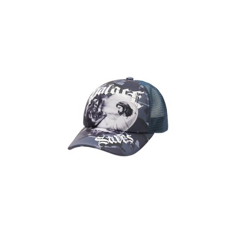 Palace SAVES TRUCKER BLUE CAMO - Colorway