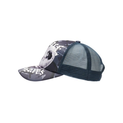 Palace SAVES TRUCKER BLUE CAMO - Colorway