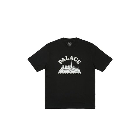 Palace SKYLINE T-SHIRT BLACK - Colorway