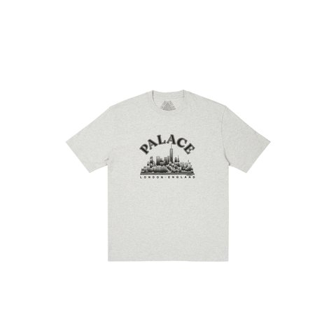 Palace SKYLINE T-SHIRT GREY MARL - Colorway