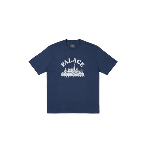 Palace SKYLINE T-SHIRT NAVY - Colorway