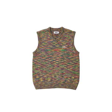 SPACE KNIT VEST MULTI