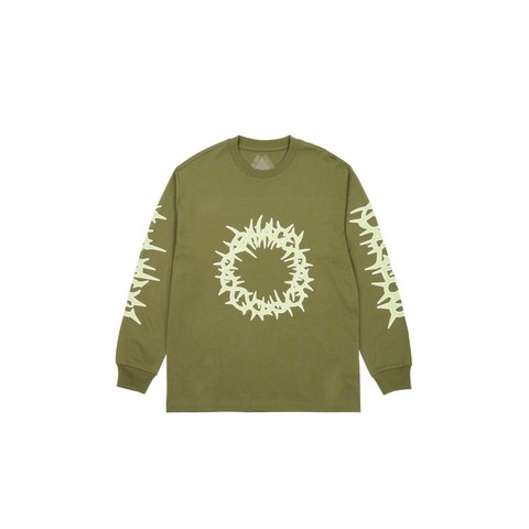 SPIKED LONGSLEEVE THE DEEP GREEN