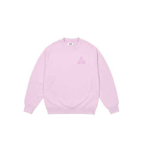 Palace SPRAY TRI-FERG CREW BLOOM PURPLE - Colorway
