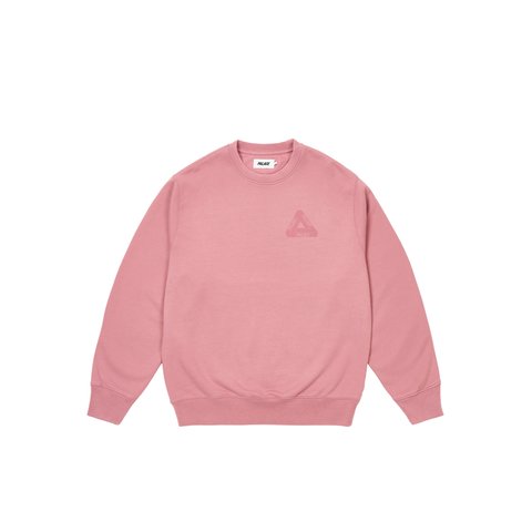 Palace SPRAY TRI-FERG CREW DUSTY MAUVE - Colorway