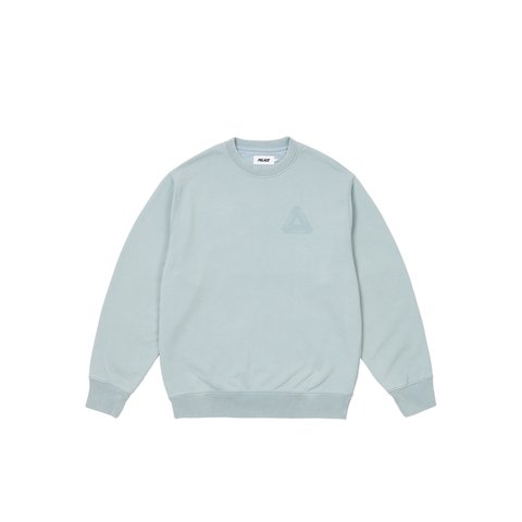 Palace SPRAY TRI-FERG CREW HAZY BLUE - Colorway