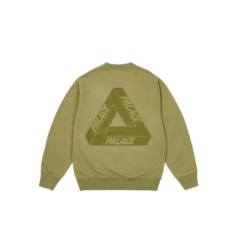 Palace SPRAY TRI-FERG CREW THE DEEP GREEN - Colorway