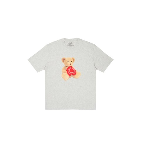 Palace TEDDY T-SHIRT GREY MARL - Colorway