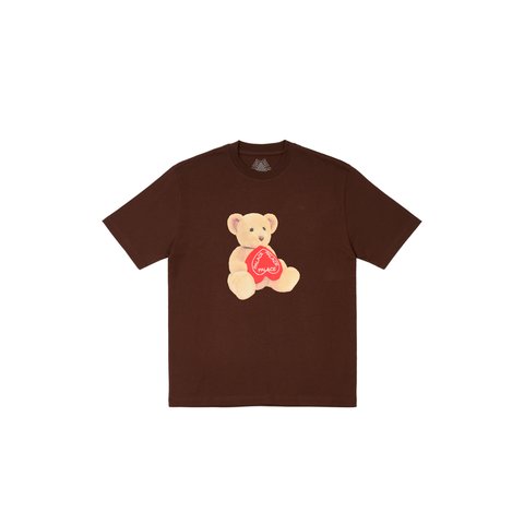 Palace TEDDY T-SHIRT NICE BROWN - Colorway