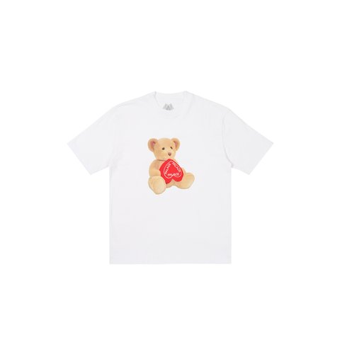 Palace TEDDY T-SHIRT WHITE - Colorway