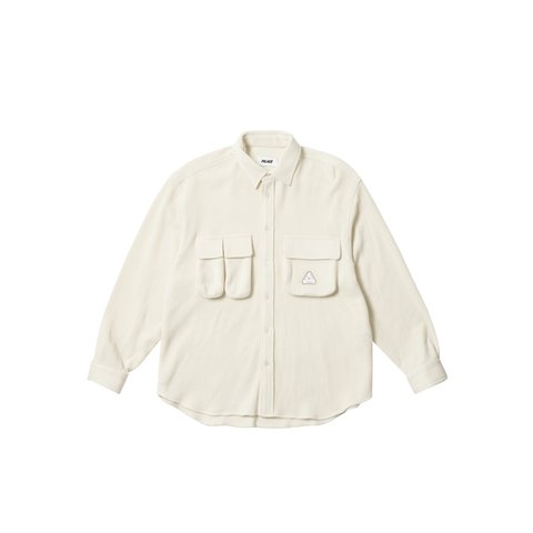WAFFLE SHIRT OFF WHITE