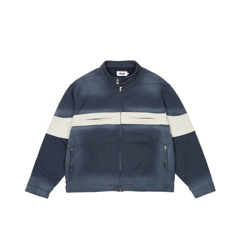 Palace WASHED MOTO JACKET NAVY - Colorway