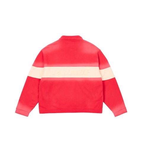 Palace WASHED MOTO JACKET TRUEST RED - Colorway