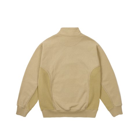 Palace 1/4 ZIP WASH OUT FUNNEL STONEY GREY - Colorway