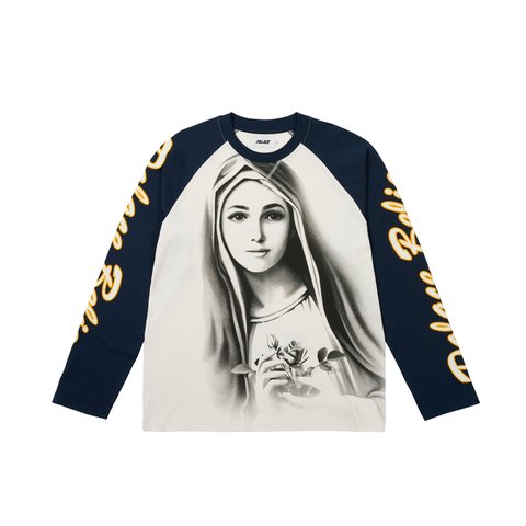 Palace 1 TRUTH LONGSLEEVE NAVY - Colorway