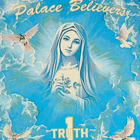 Palace 1 TRUTH TAPESTRY BLANKET BLUE - Colorway