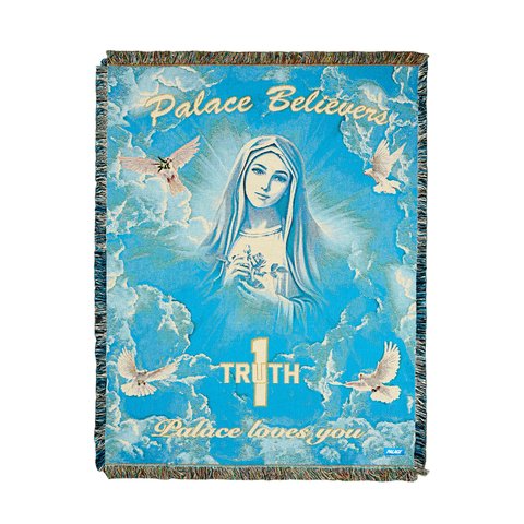 Palace 1 TRUTH TAPESTRY BLANKET BLUE - Colorway