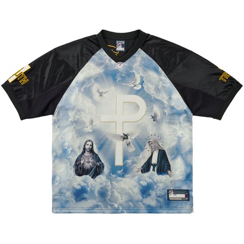 Palace 1 TRUTH JERSEY BLACK - $148.00