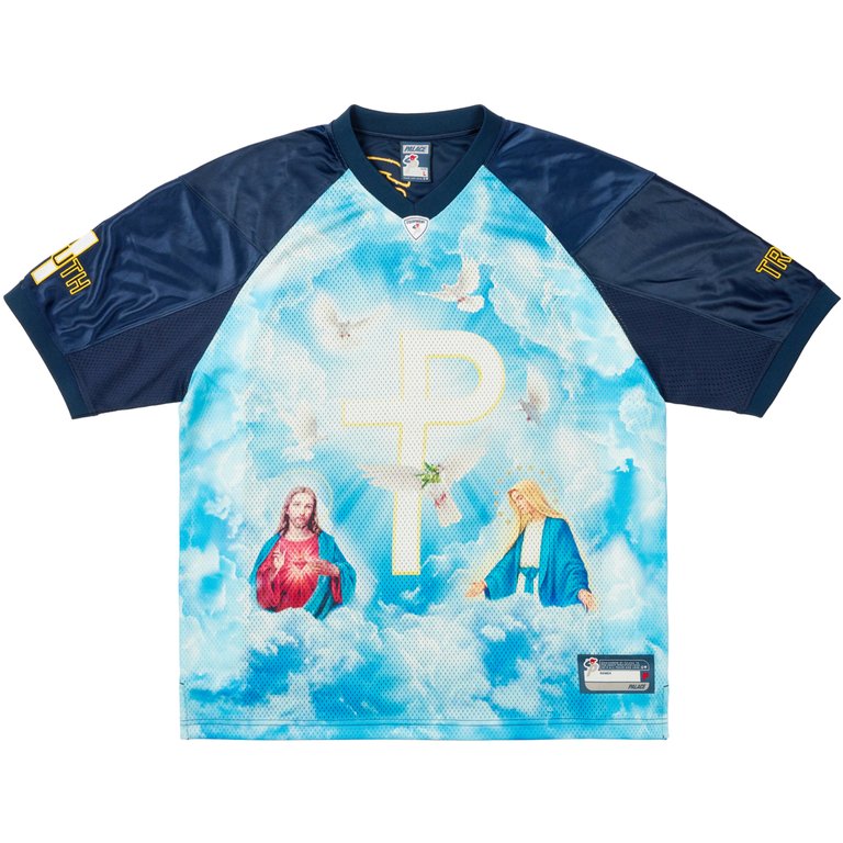 Palace 1 TRUTH JERSEY NAVY (Summer 2025) - $148.00
