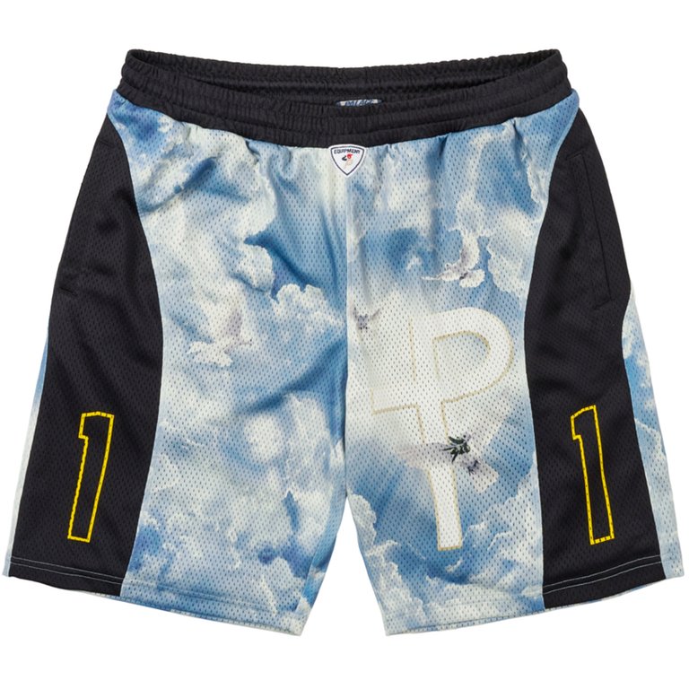 Palace 1 TRUTH SHORT BLACK (Summer 2025) - $128.00