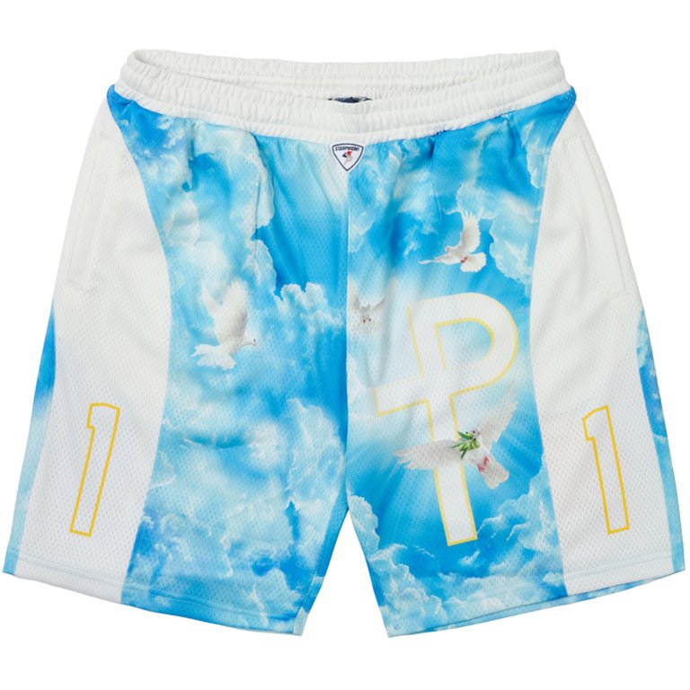 Palace 1 TRUTH SHORT WHITE (Summer 2025) - $128.00