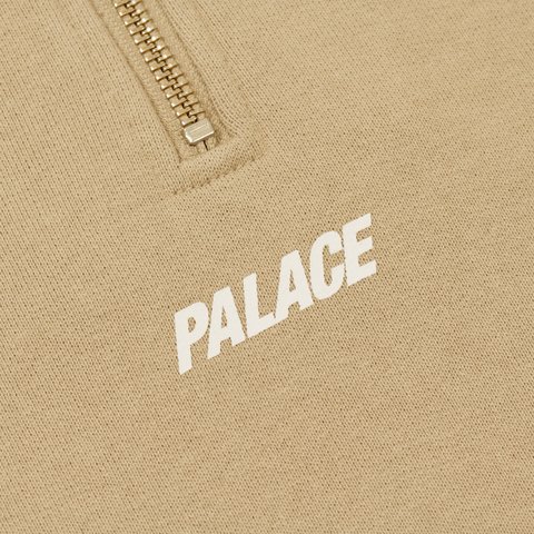 Palace 1/4 ZIP WASH OUT FUNNEL STONEY GREY - Colorway