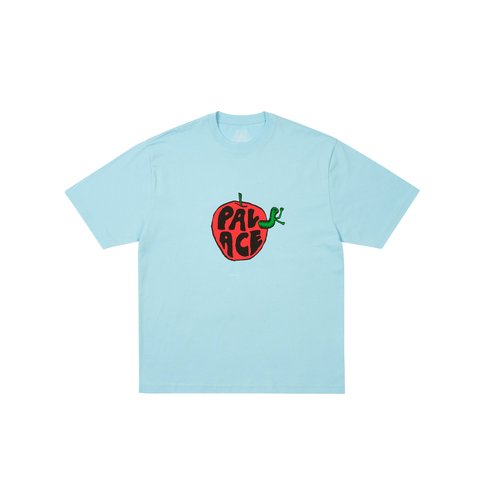 Palace BAD APPLE T-SHIRT SKYLINE BLUE - Colorway