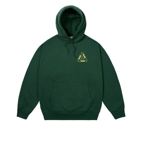 Palace BARBED TRI-FERG HOOD RACEY GREEN - Colorway